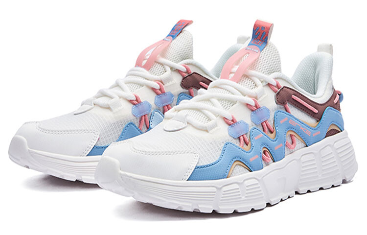 

Кроссовки женские Lifestyle Low-Top белый/синий Erke