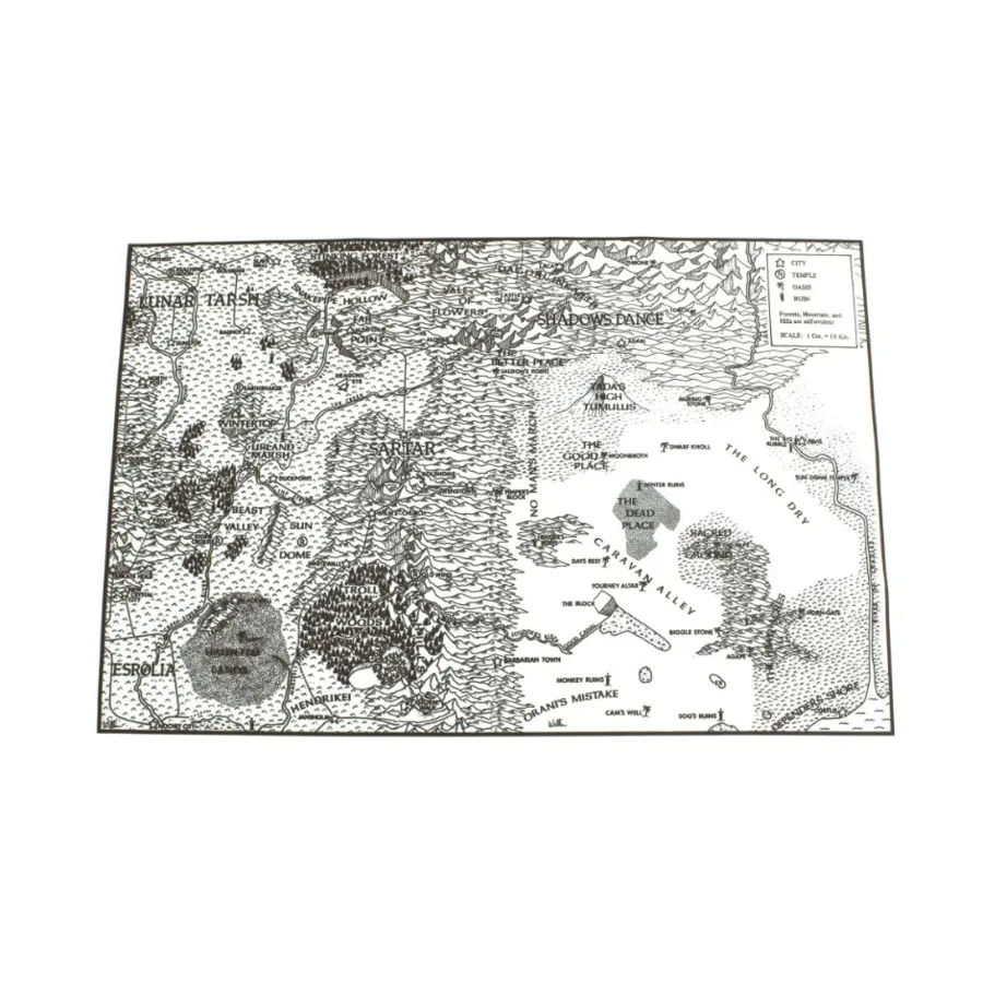 

Карта Сартар А3 Бархат, Role Playing Games Adventures & Supplements (All Rolled Up)