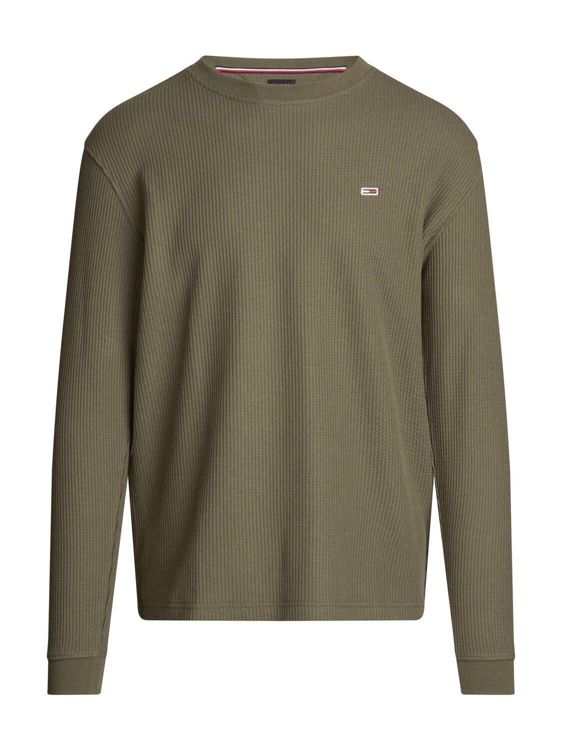 

Рубашка с длинными рукавами tjm reg вафельная футболка l/s Tommy Jeans, зеленый