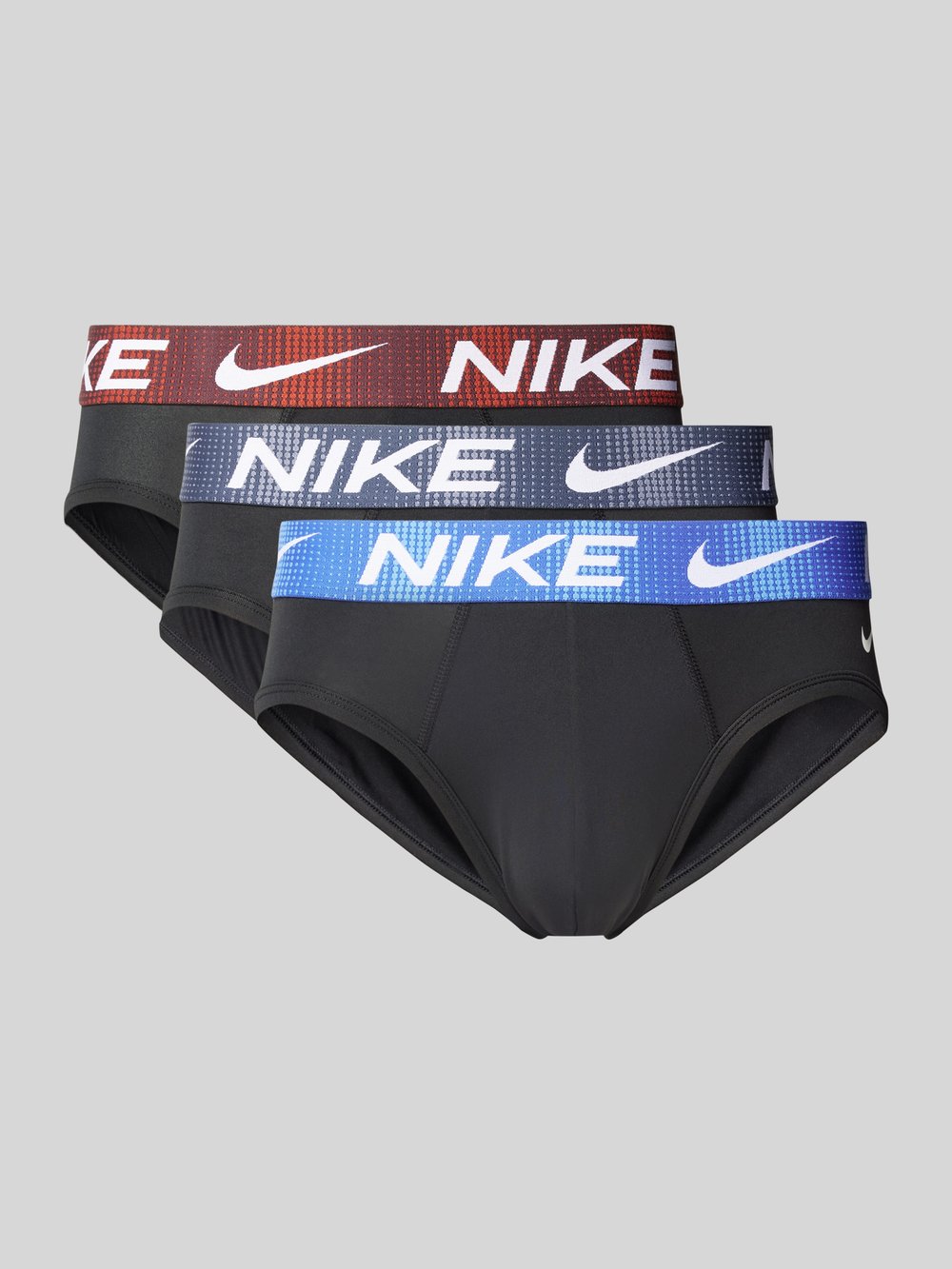 

Трусы с эластичным поясом и логотипом в упаковке 3 шт Nike, черный