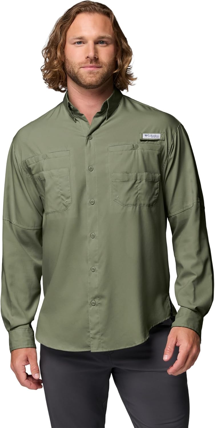 

Columbia мужская рубашка PFG Tamiami II с длинным рукавом, Cypress