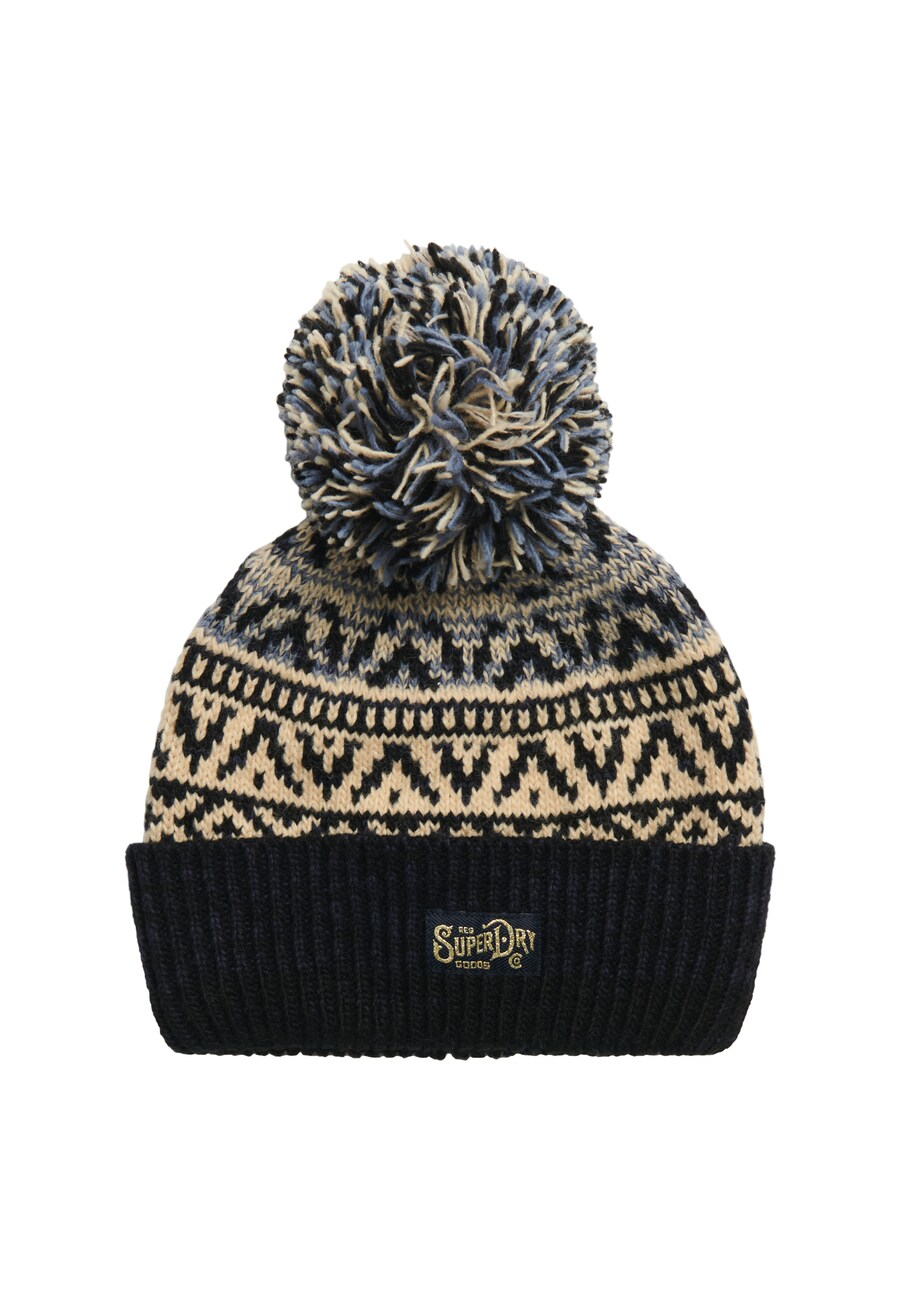 

Шапка Superdry Beanie, морской синий