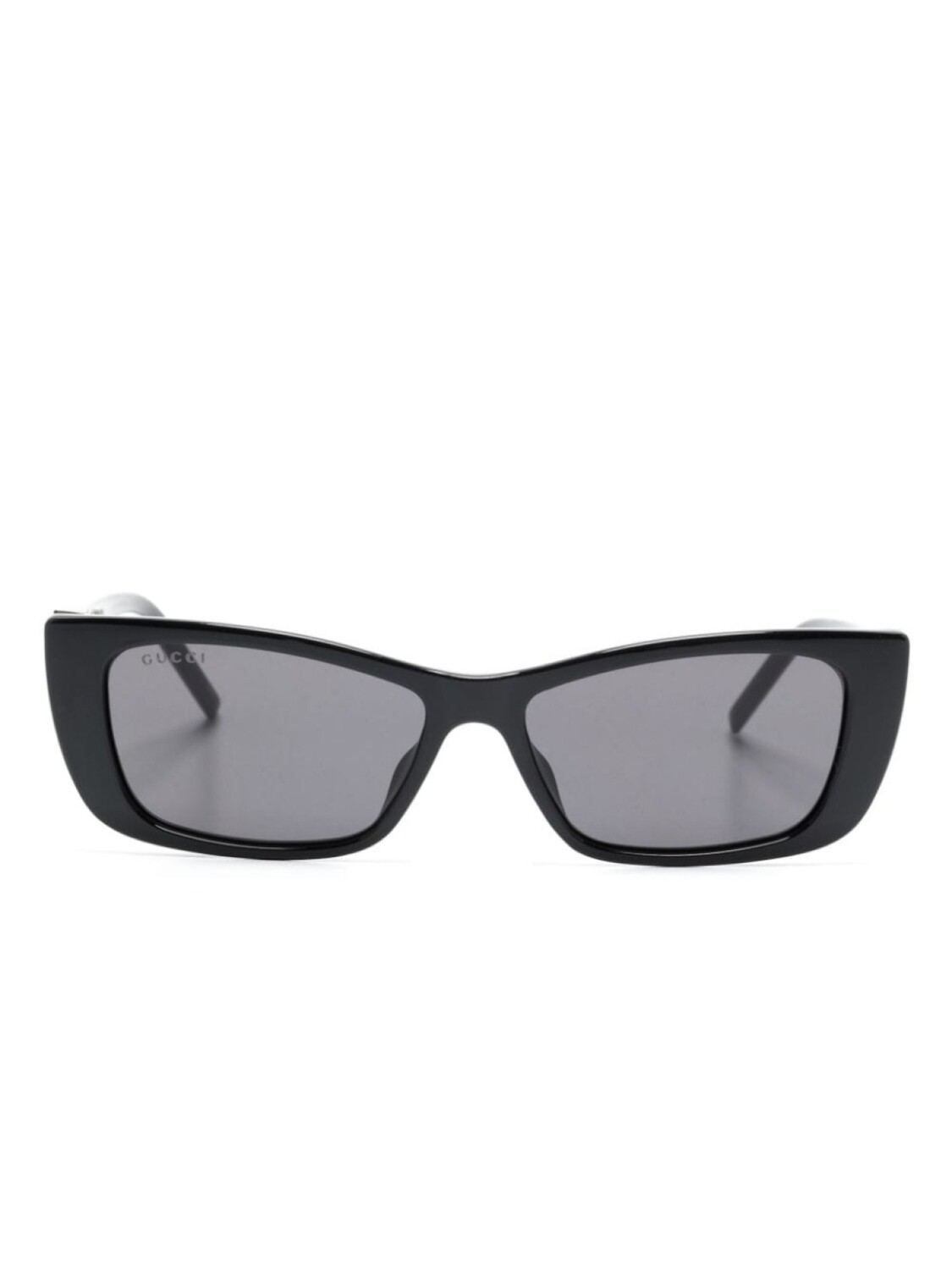 

Gucci Eyewear солнцезащитные очки в оправе 'кошачий глаз', черный