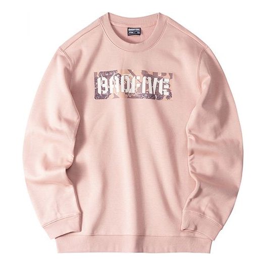 

Спортивная толстовка Li-Ning BadFive Logo Sweatshirt 'Pink' AWDRB91-2, розовый