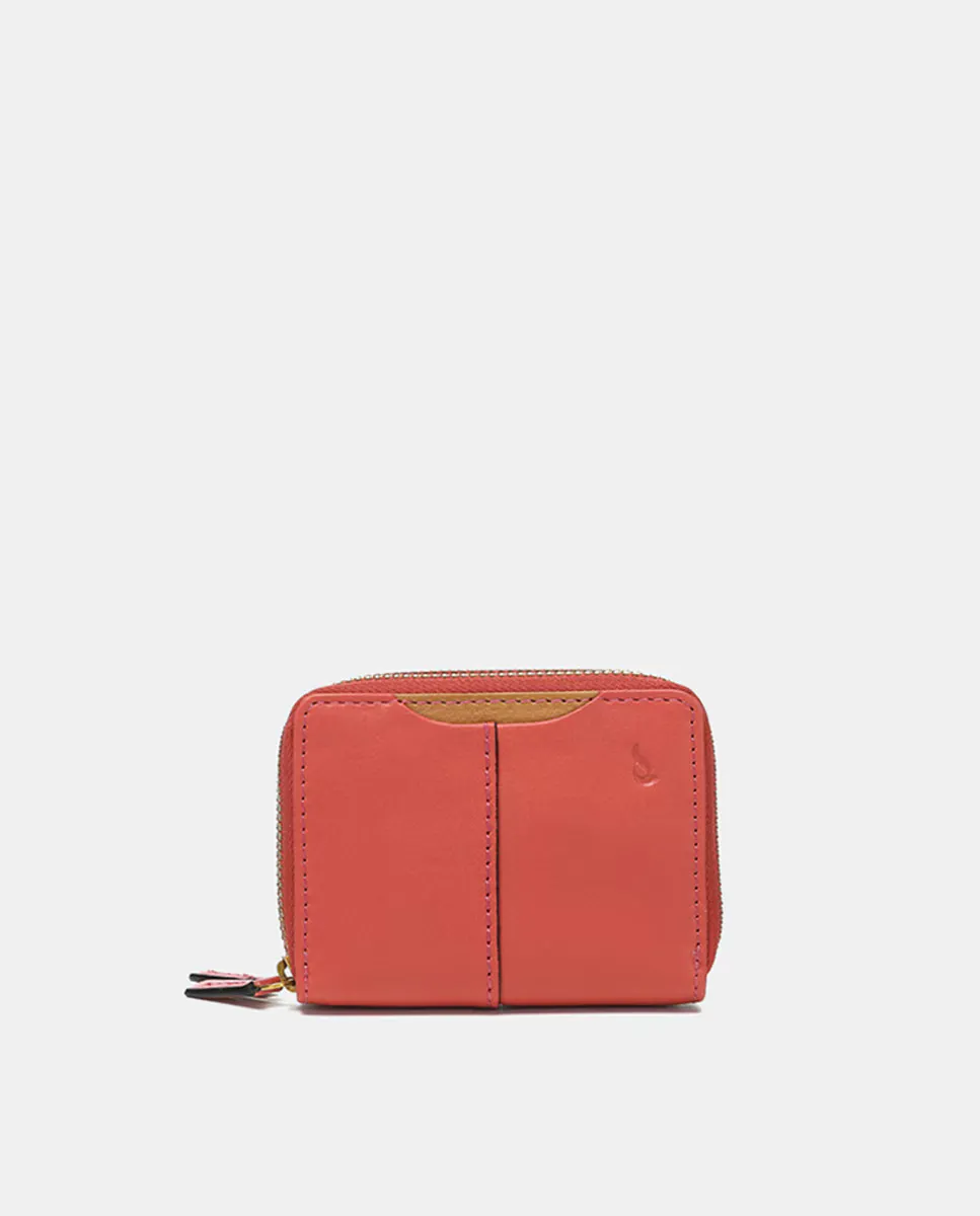 

Oceans Diary маленький кошелек из коралловой кожи Abbacino, коралловый