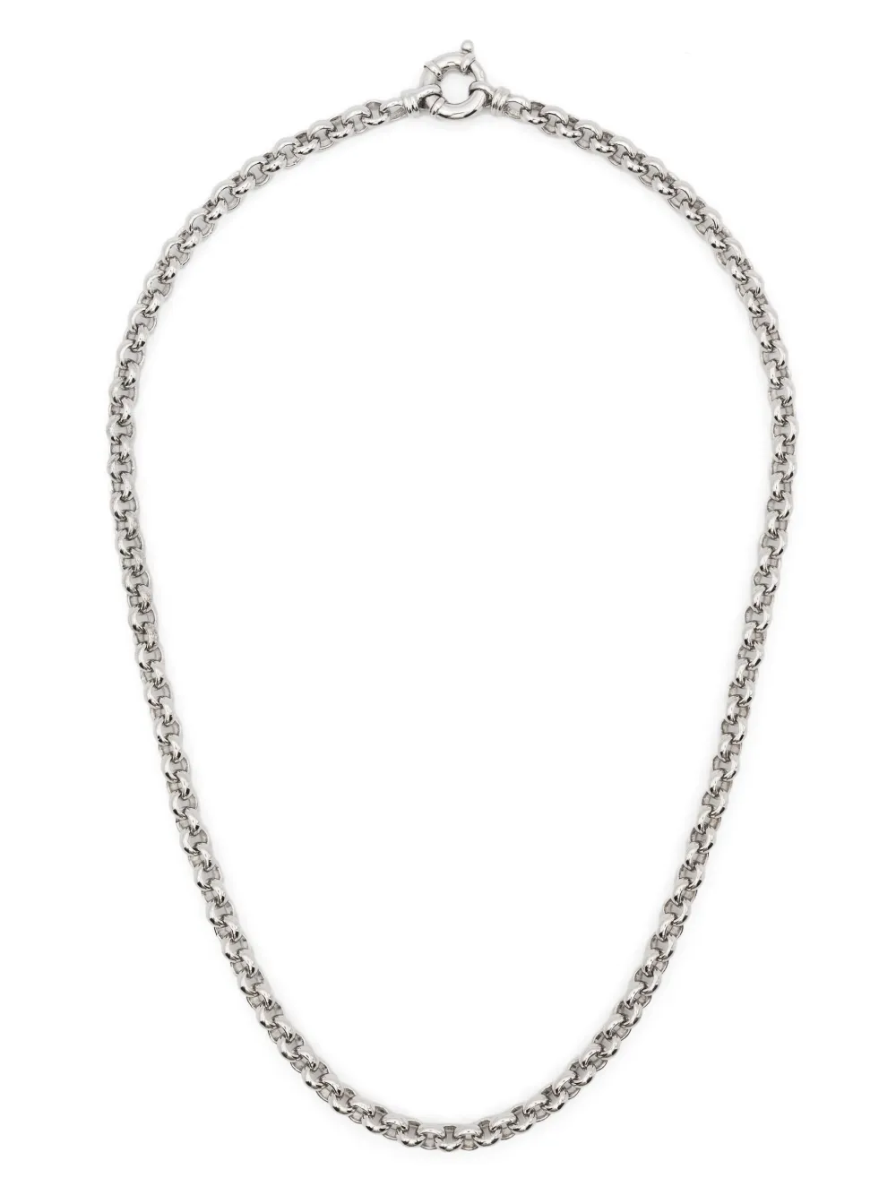 

Колье Thick Rolo Chain Tom Wood, серебяный
