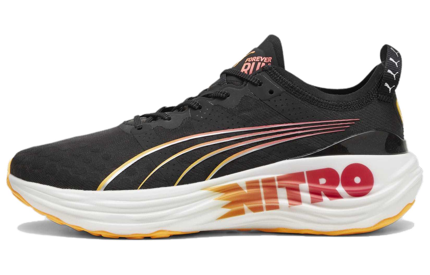 

PUMA ForeverRun Nitro 'Black Sun Stream' — черно-красные, цвет Black Red
