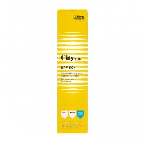 

Солнцезащитный крем для лица SPF 50+, 50 мл Dottore CITY SUN
