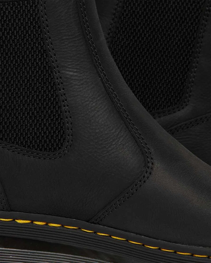 Повседневные кожаные ботинки челси Embury Dr Martens, черный — фото 3