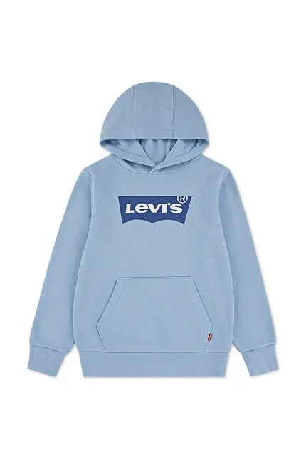 Худи детское BATWING PULLOVER HOODIE Levi's, синий — фото 2
