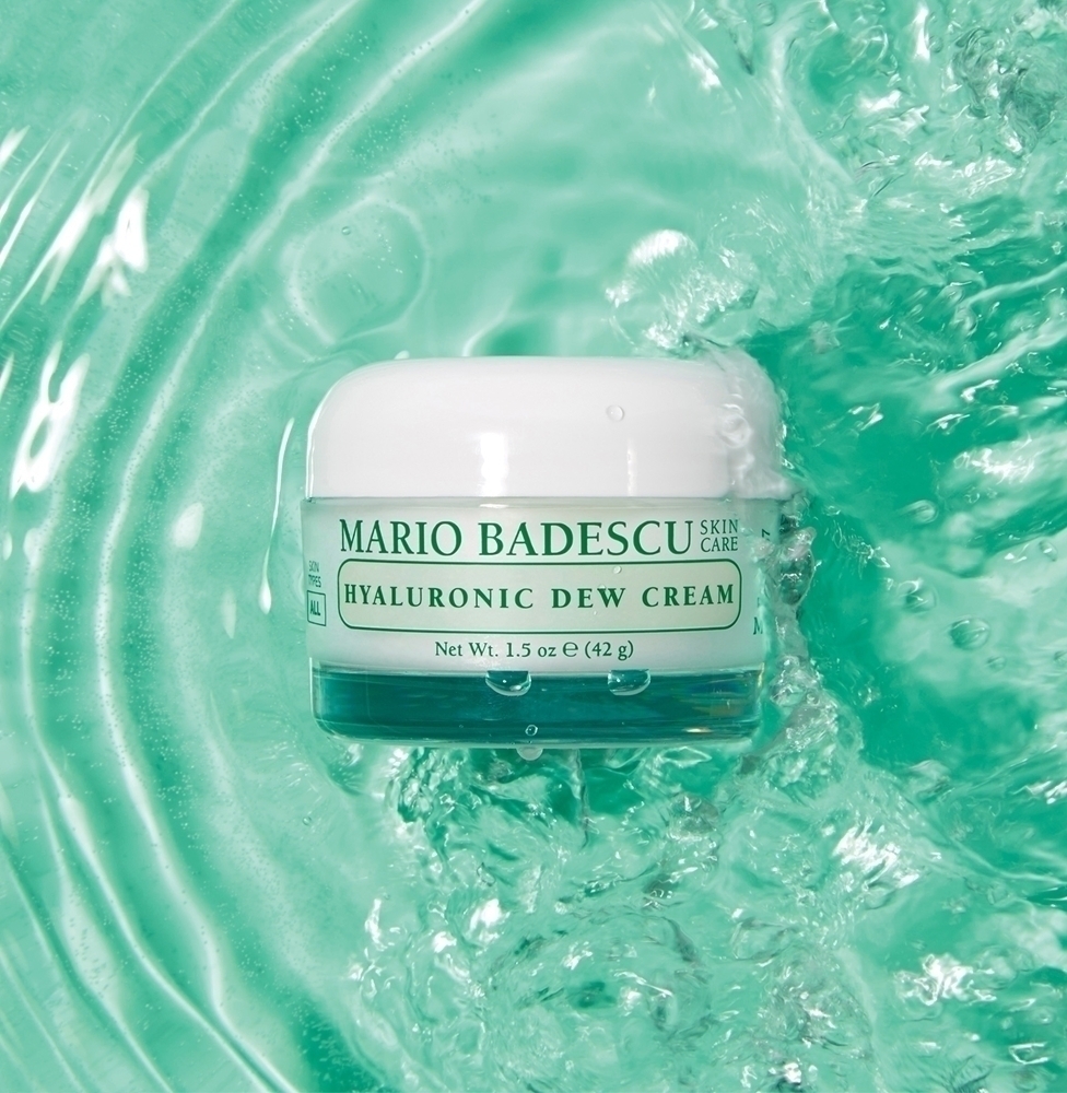 Крем для лица SPF MARIO BADESCU Гиалуроновый -роса, увлажняющий гелевый без масла — фото 4