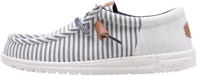 

Кроссовки HEYDUDE Mens Wally Funk Nu Prep, Princess Blue/Wood Ash