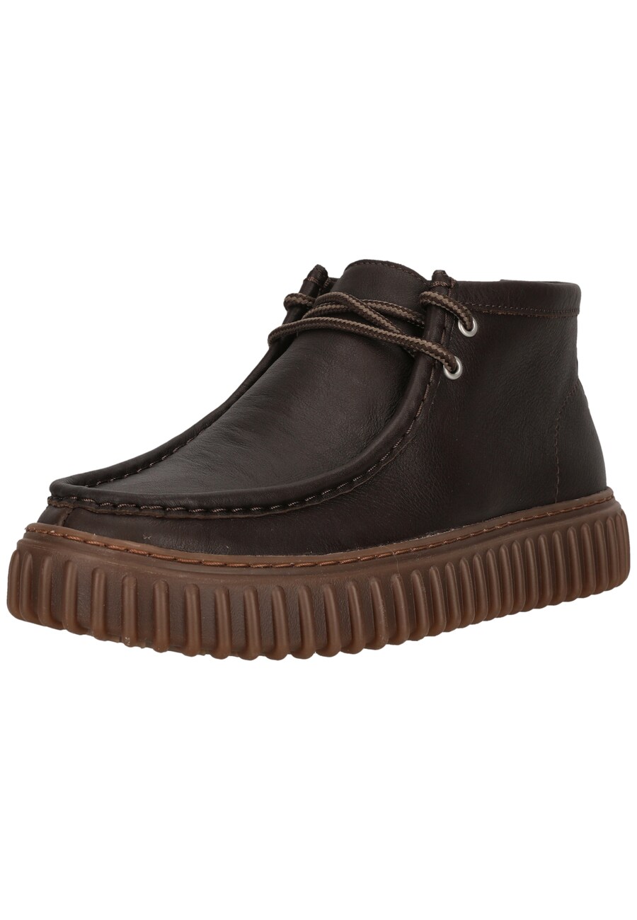 

Туфли на шнуровке CLARKS Torhill High, коричневый