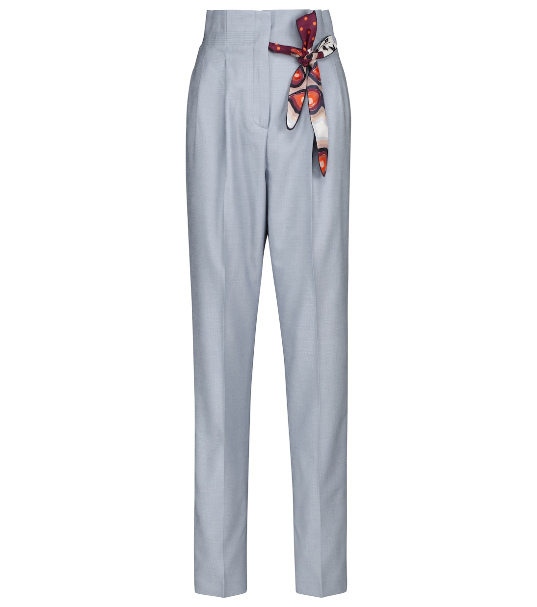 

Узкие брюки Johnson с высокой талией Gabriela Hearst, Halogen Blue