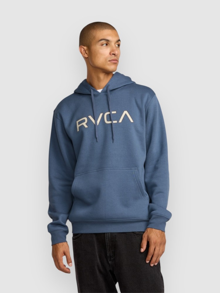 

Худи RVCA Big Stitch Hoodie, vintage navy, Синий, Худи RVCA Big Stitch Hoodie, vintage navy
