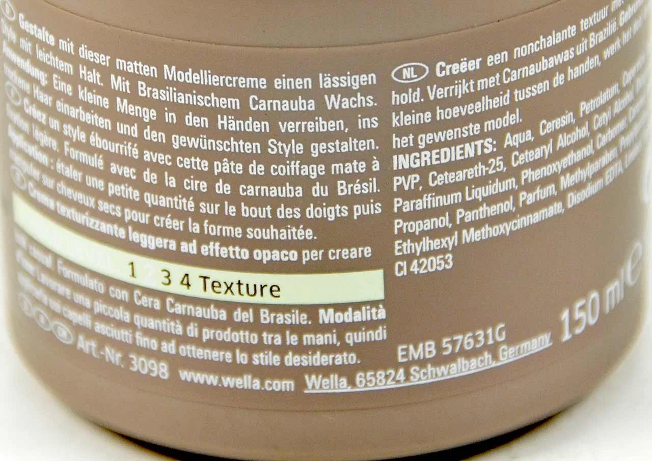 Матовая моделирующая крем-паста Wella Eimi Bold Move, 6 x 150 мл ‎Wella — фото 2