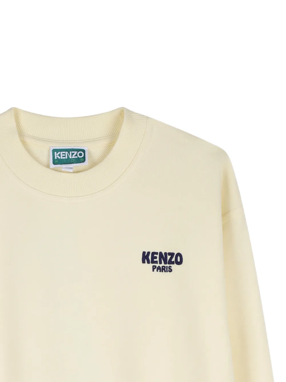 Свитшот с логотипом Kenzo Kids, нейтральный — фото 3