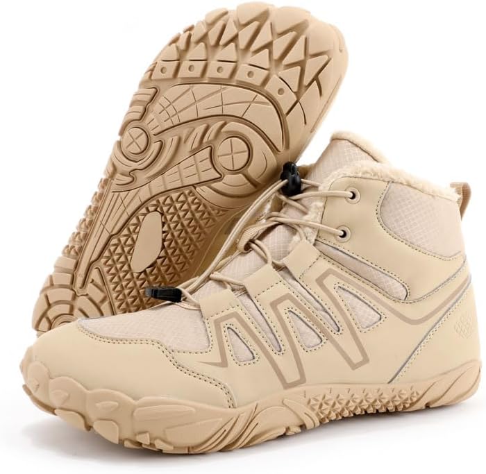 

Мужские зимние ботинки с мехом, водонепроницаемые, теплые, на щиколотку, застежка без шнурков, для улицы, удобные для ходьбы Soft Time Toy, 900 Brown