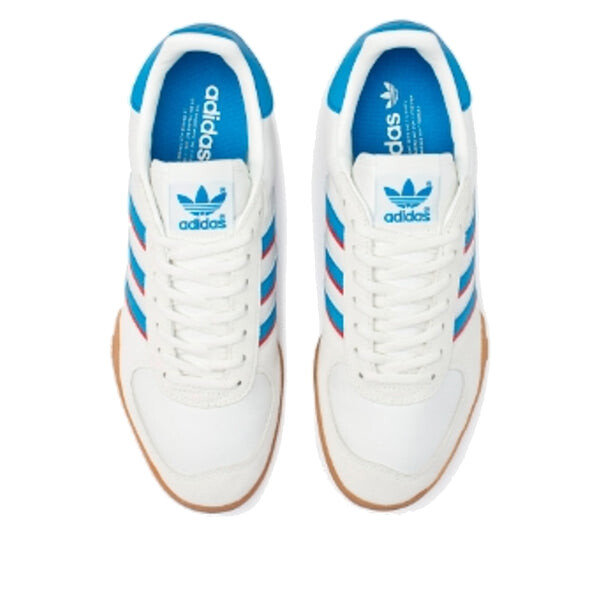 Кроссовки оригинальные сквош в помещении Adidas, белый — фото 3