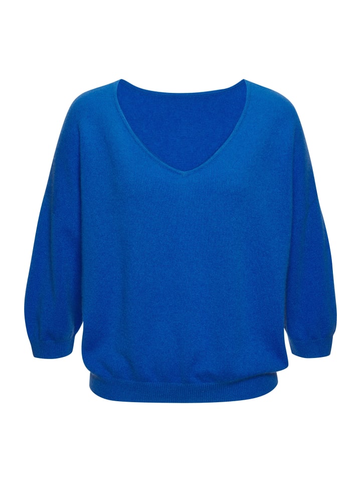 

LASCANA Кашемировый свитер королевского синего цвета