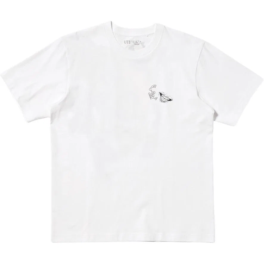 Футболка x JIYINGSHE, LIANMINGKUAN SS26 Unisex UNIQLO, White