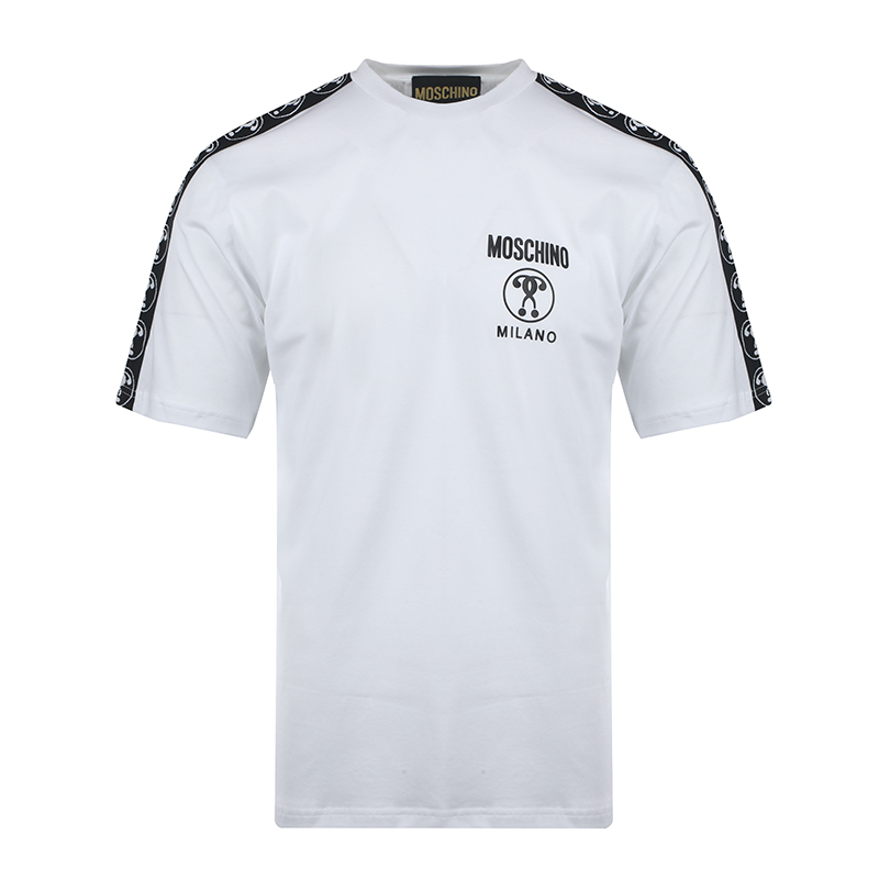 

Футболка мужская белая MOSCHINO