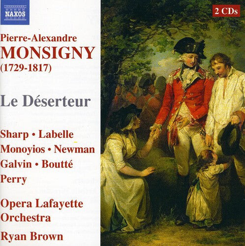 

CD диск Monsigny / Brown / Sharp / Opera Lafayette Orch: Le Deserteur