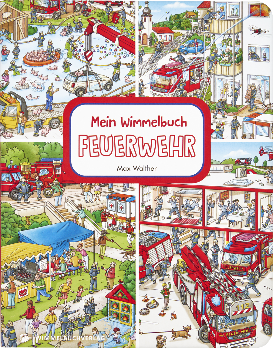 

Подводка для глаз IDEENWELT Wimmelbuch - Feuerwehr