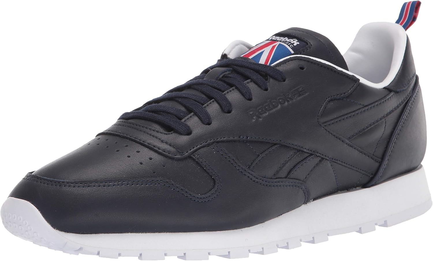 

Классические кожаные кроссовки Reebok унисекс для взрослых, темно-синий/белый/красный