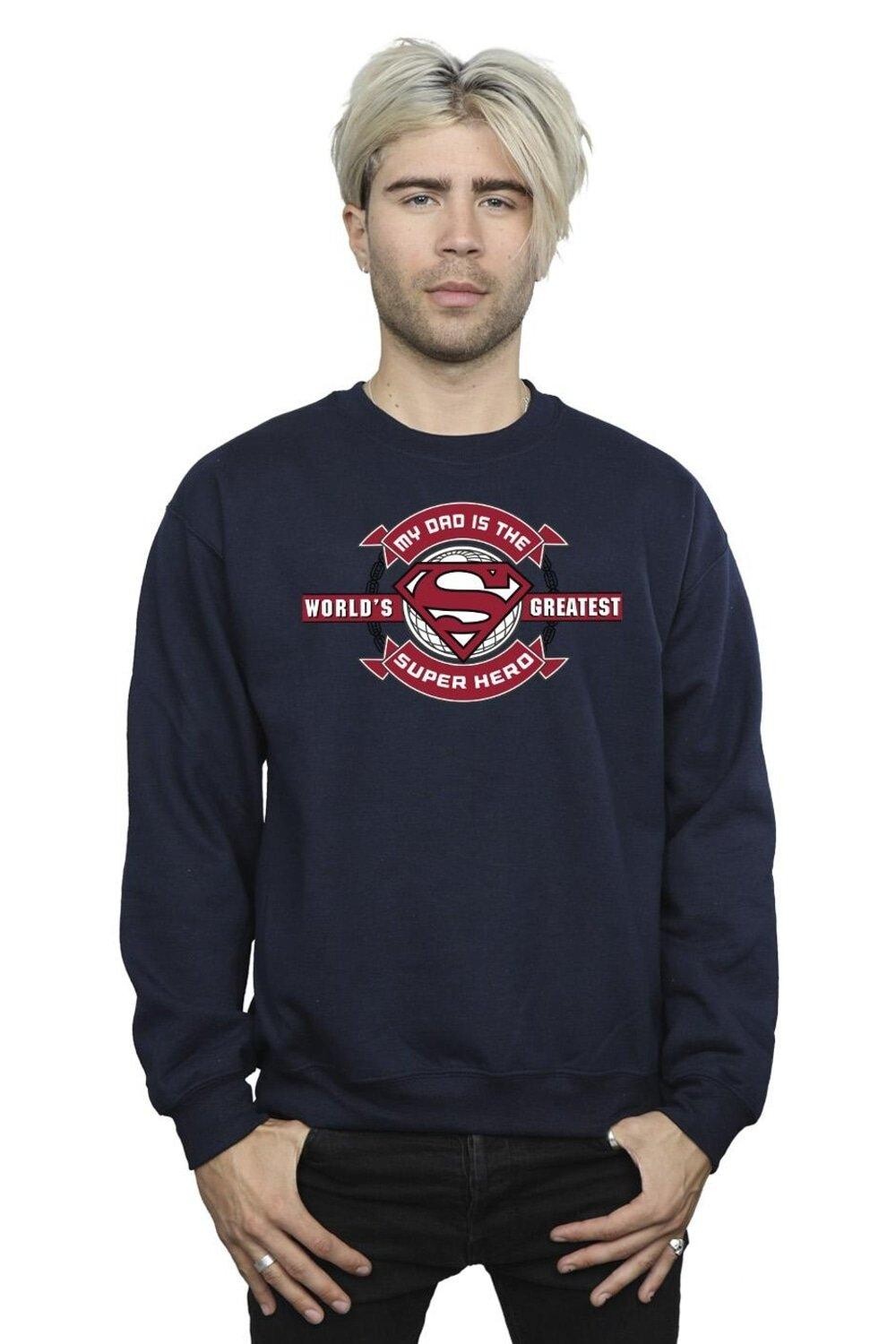 

Толстовка Супермена Супергероя DC Comics, темно-синий