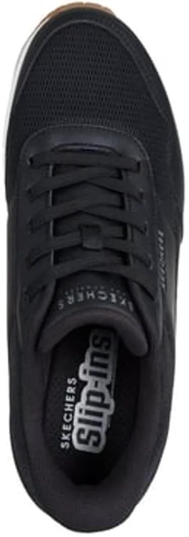 Мужские кроссовки Skechers Uno - Banksia без застежек, черный — фото 3