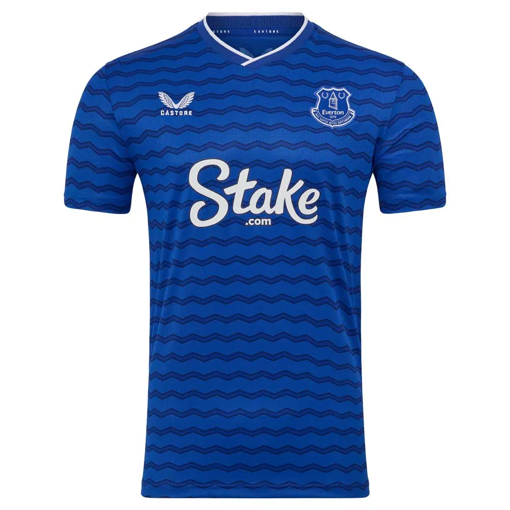 

Футболка с коротким рукавом Castore Everton FC 25/26 Replica home, синий