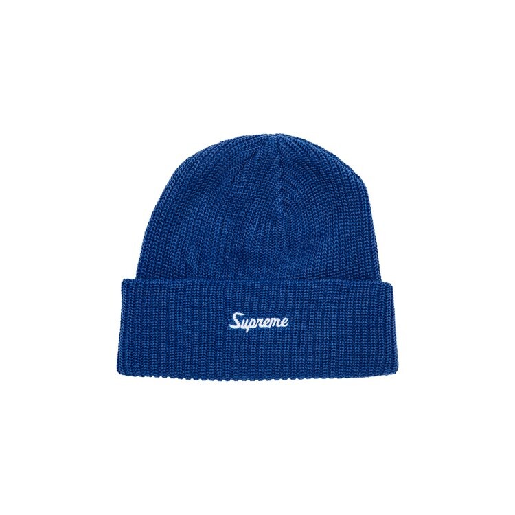 

Шапка Supreme Loose Gauge Beanie, синий