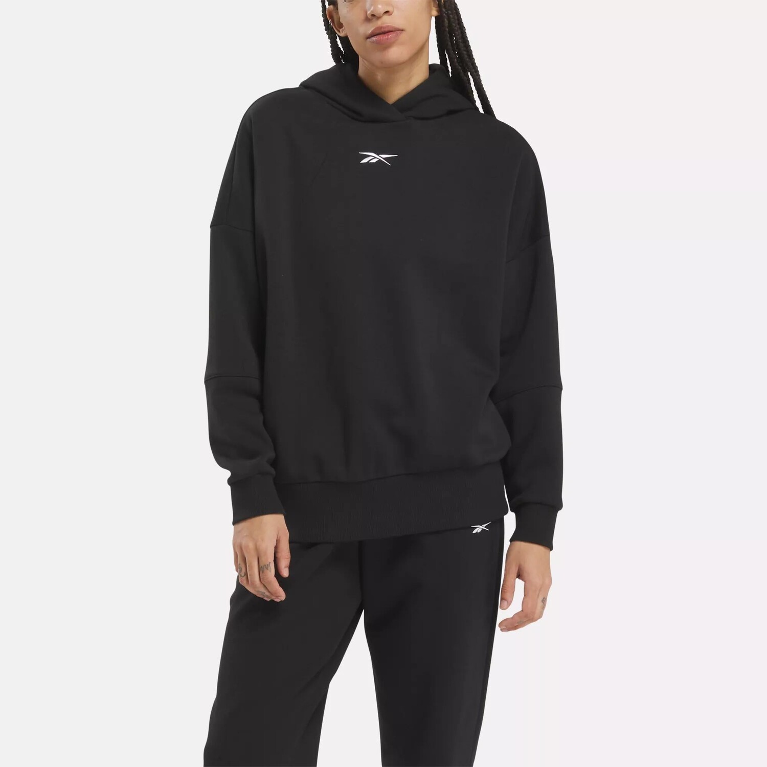 

Толстовка оверсайз Lux Reebok, черный