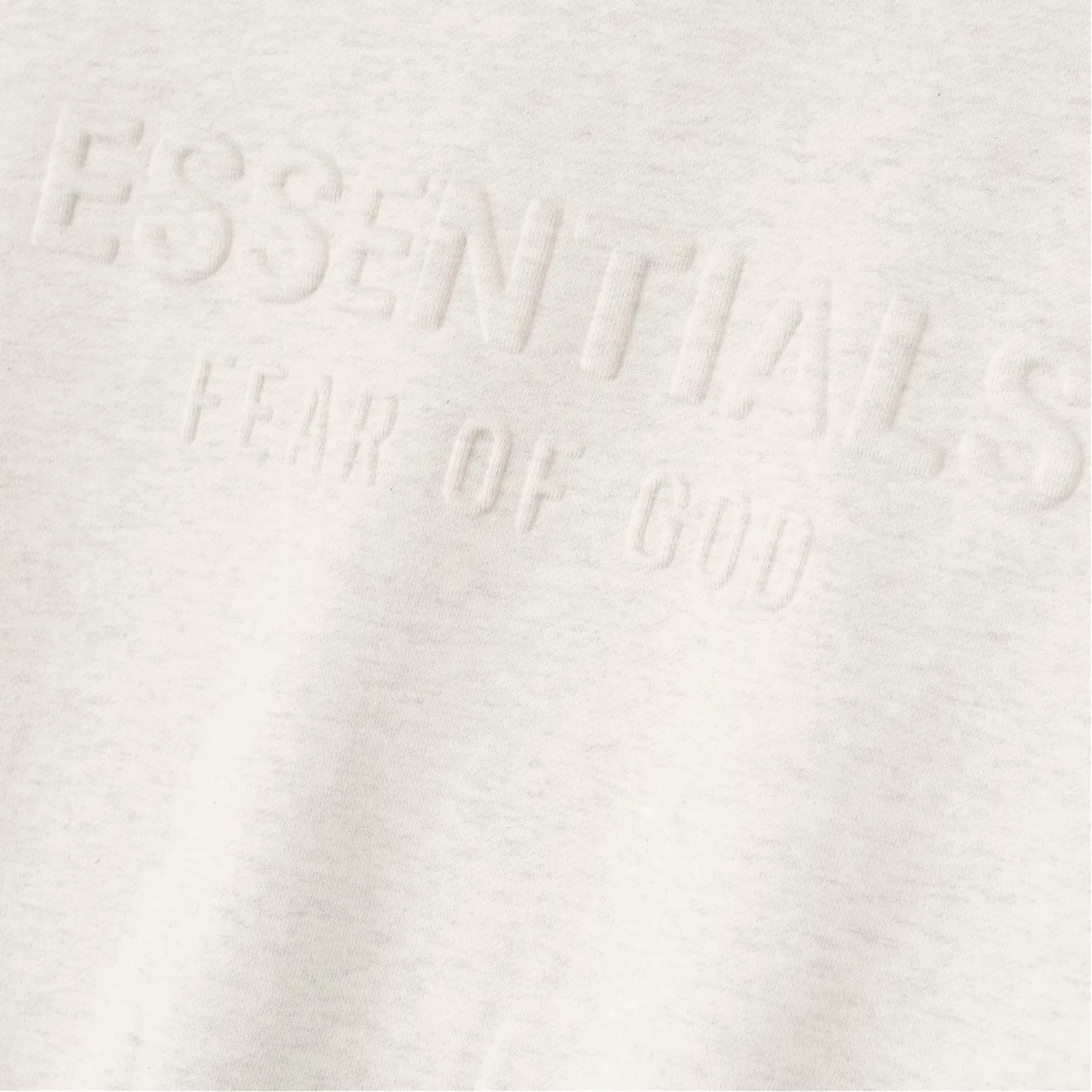 Свитшот Kids' Essentials Embossed Classic Fear Of God Essentials Oat Gray — фото 4