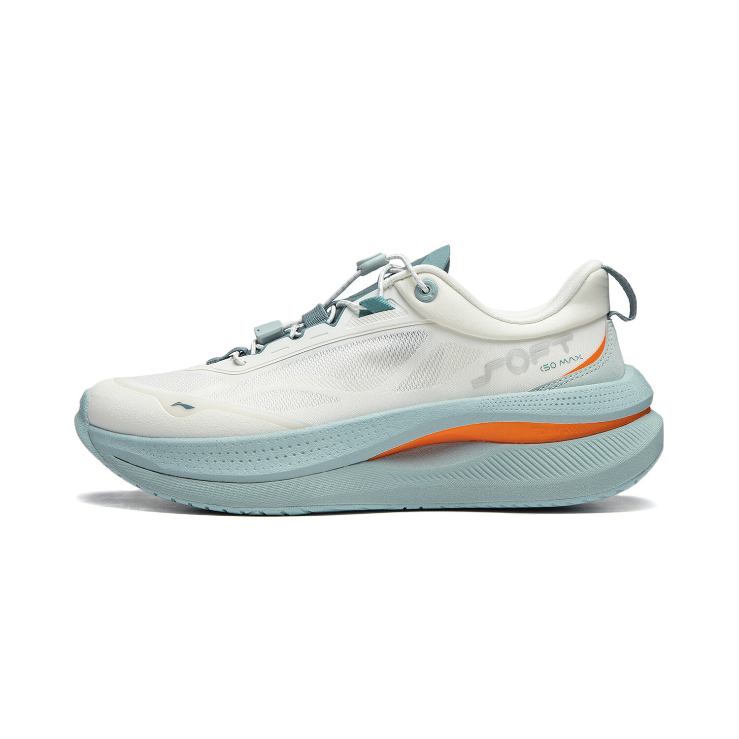 

Кроссовки LINING SOFT GO MAX Lifestyle Shoes Unisex Low-top Milky White / Cavalry Blue, синий