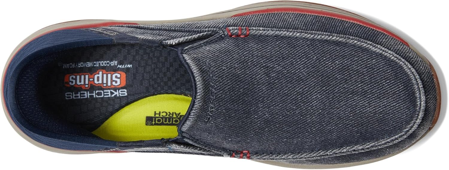 Мужские кроссовки Skechers Remaxed - Fenick, темно-синий — фото 2