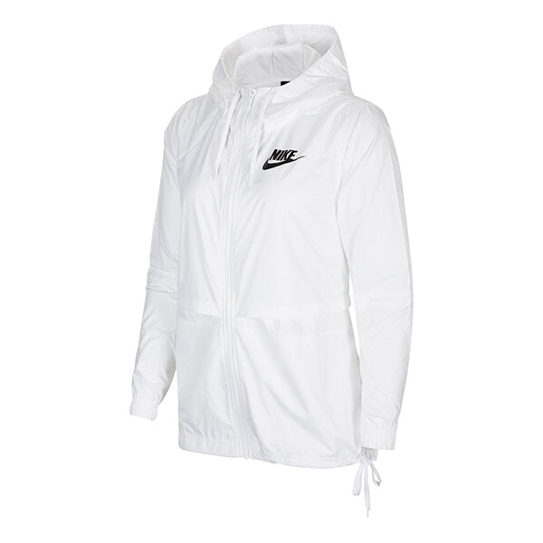 

Куртка с капюшоном белая Nike, белый