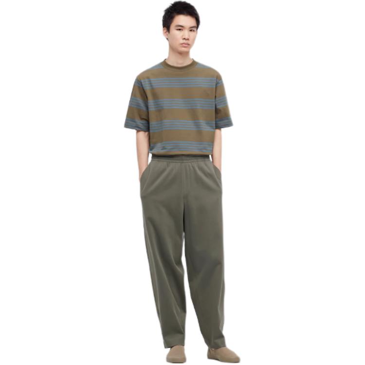 Футболка Umber UNIQLO, коричневый — фото 4