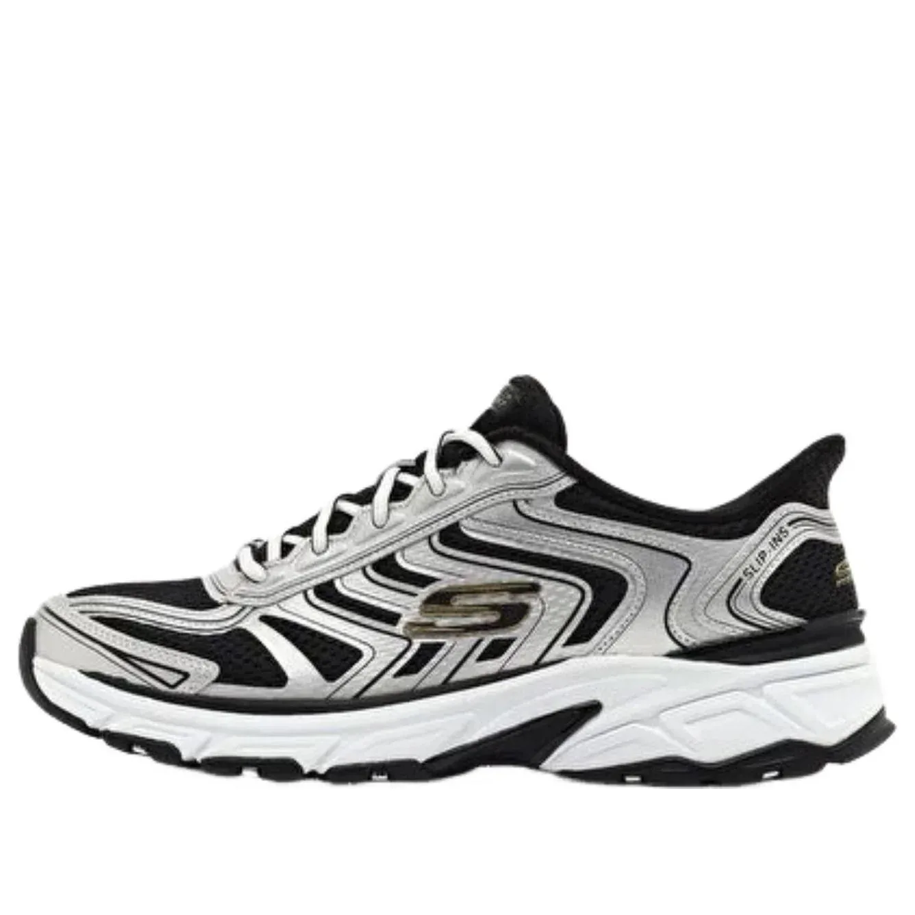 Кроссовки Skechers Stamina 'Silver Black'