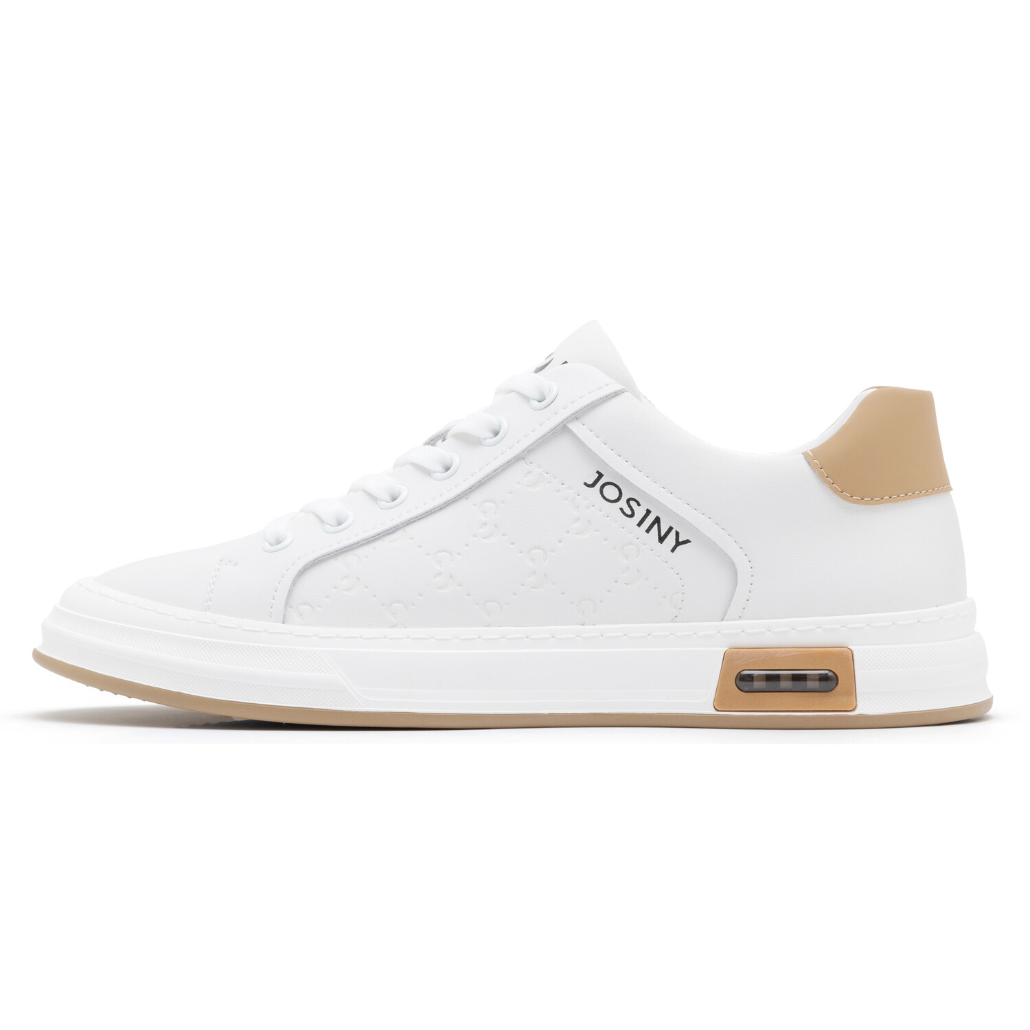 

Кроссовки JOSINY Skateboarding Shoes Men Low-top, белый