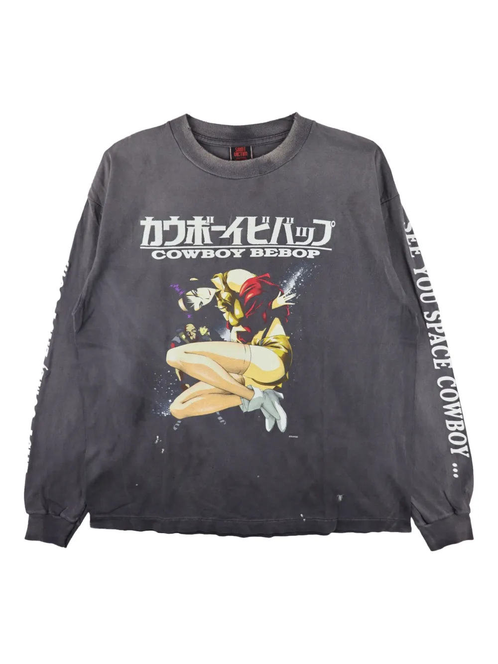 

Футболка из коллаборации с Cowboy Bebop SAINT MXXXXXX, черный