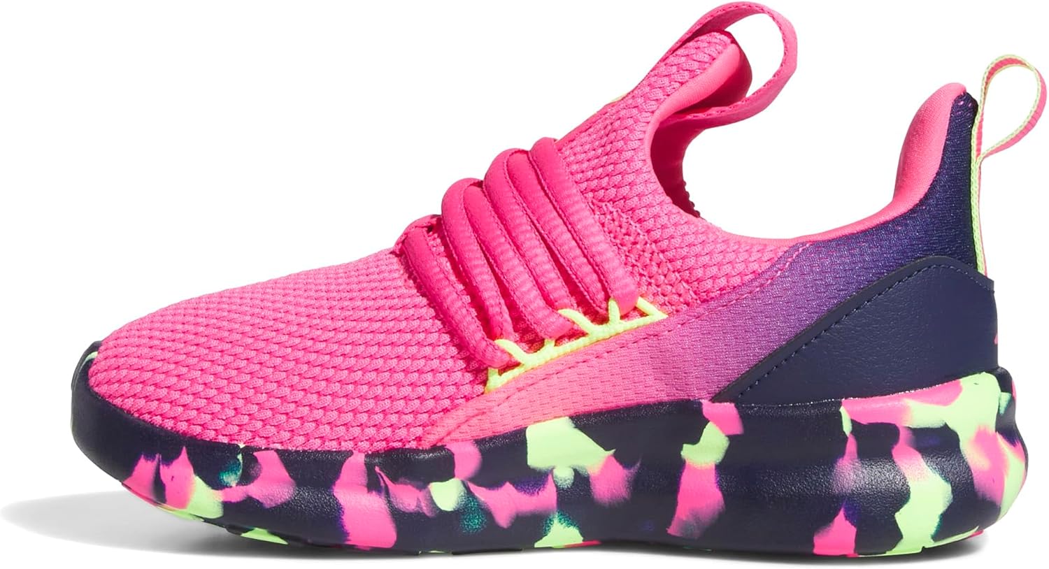 

Беговые кроссовки adidas Kids Lite Racer Adapt 7.0, синий/желтый/розовый