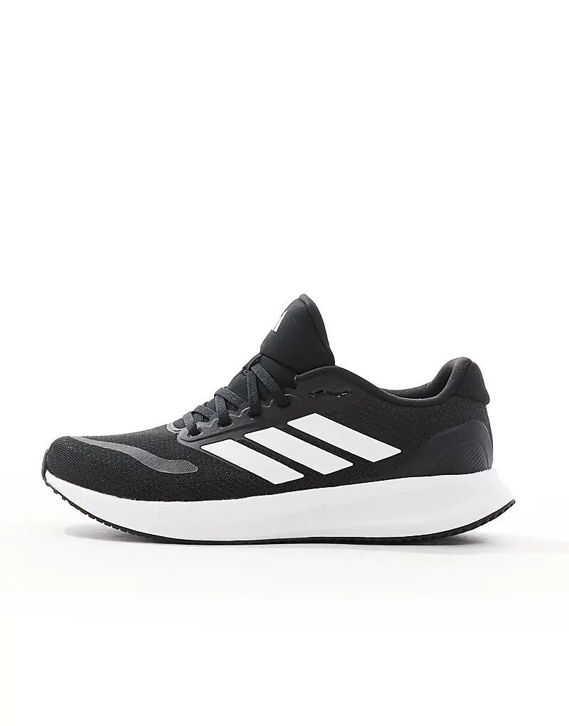 Кроссовки adidas Running RunFalcon черного и белого цвета adidas performance — фото 2