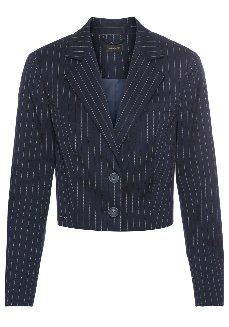 

Короткий блейзер LAURA SCOTT Blazer, темно-синий