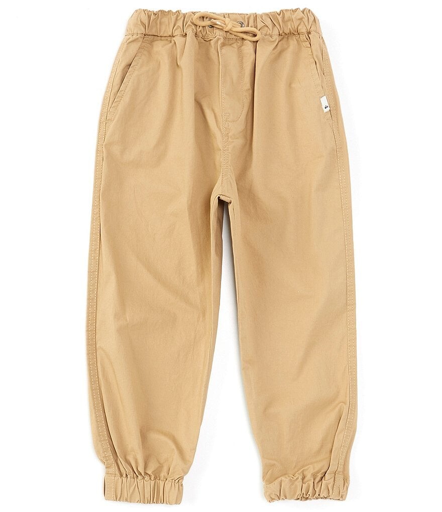 

Брюки-джоггеры Quiksilver Little Boys 2T-7 Taxer Beach Cruiser, бежевый