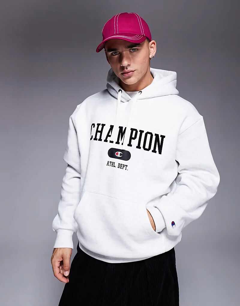 

Толстовка Champion Rochester College в цвете Heather Grey