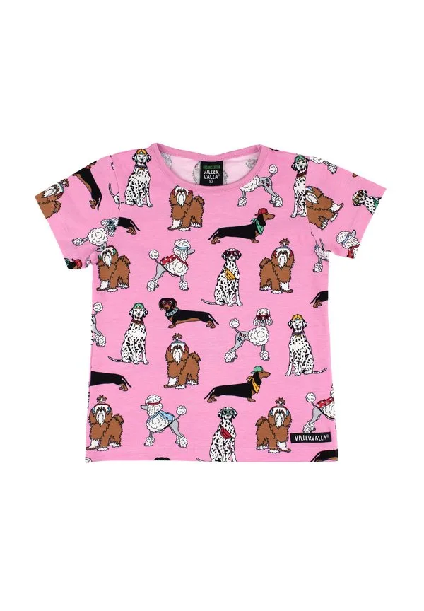 Футболка с принтом bekleidung 0079mla Villervalla, Funky Dogs Blossom