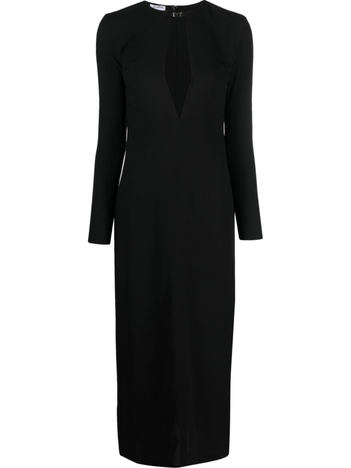 

Filippa K платье макси с вырезом, черный