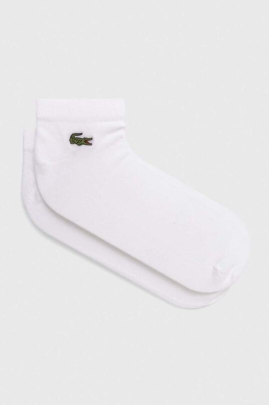 

2 пары носков Lacoste, белый